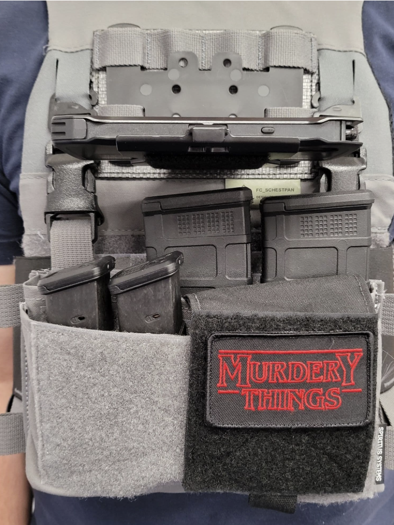 GP Gear Plate Carrier Placard Extender Mounts